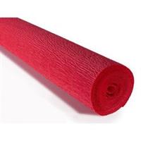 CARTA CRESPA ROSSI 180GR CM.50x250 ROSSO SCARLATTO 589 CF5