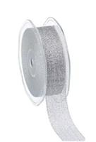 NASTRO DELUXE 25X15 ARGENTO PIOVACCARI 3728M 40
