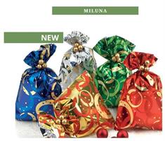 BUSTE REGALO 20X32 MILUNA COL. ASS. METAL. CF100 UDV12ACCYY100