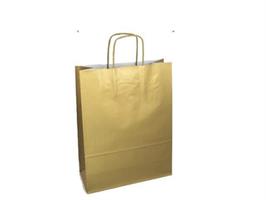 SHOPPERS MANICO RITORTO ORO 36X12X41 CF25 076442