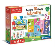 CLEMENTONI RACCOLTA 10 GIOCHI EDUCATIVI 16341