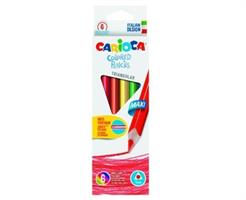PASTELLI CARIOCA LEGNO JUMBO TRIANGOL. DA 6 CF12 42395