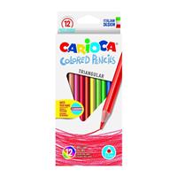 PASTELLI CARIOCA LEGNO TRIANGOLARI DA 12 CF12  42515