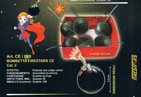 F.ART. CANDELA MAGICA 1^ MIS 17CM 10pz (100X4) BORGONOVO 0201AB