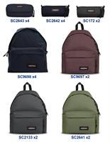 KIT EASTPAK 4 ZAINI 3 ASTUCCI (20 PEZZI)
