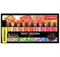 EVIDENZIATORE STABILO BOSS ARTY SET 10 COL CALDI 70/10-1-20