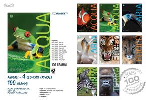 MAXI BLASETTI 100GR COP.240GR FG.18+1 ANIMALI RIG 4MM 7859