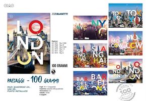 MAXI BLASETTI 100GR COP.240GR FG.18+1 PAESAGGI RIG 4MM 7867