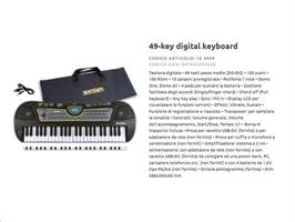 TASTIERA BONTEMPI 49 TASTI C/BORSA E ADATTATORE USB 154909