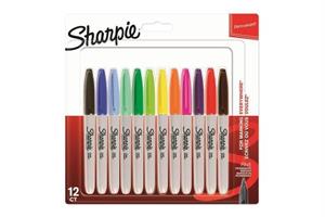 PENNARELLO P.MATE SHARPIE FINE BLISTER 12PZ ASS 2065404