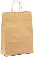 SHOPPERS MANICO RITORTO KRAFT AVANA BIO 36X12X41 C25 0670680
