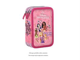 ASTUCCIO 3ZIP GIOTTO 300D STAMPA F/R PRINCIPESSE 2026 PR1217