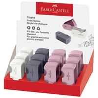 GOMMA FABER CASTELL MINI SLEEVE PVC C/GUSCIO 24PZ 182434