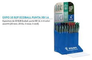PENNA PILOT B2P SFERA ECOBALL XB 1.6 ASS EXPO 50PZ 010189 0493