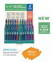 PENNA PILOT G2+ SCATTO COL ASS EXPO 72PZ PROMO 60+12 010176 0489