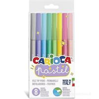 Pennarelli CARIOCA PASTEL ast da 8 pz 43032