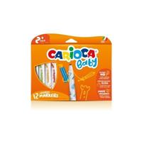 Pennarelli Carioca Baby 2+ ast da 12 pz 42814