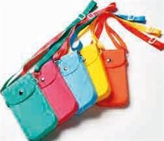 BUSTINA SILICONE BOTTONE+TRACOLLA SMARTPHONE AS 20PZ PP-35BL