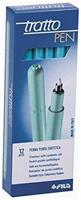 PENNA FILA TRATTO PEN METAL ACQUAMARINA CF12 830726
