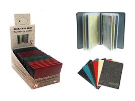 PORTA CARD 14 SCOMPARTI GLITTER PVC CF24 880GL