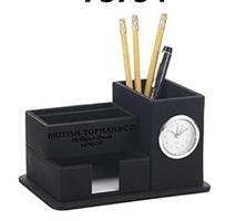 PORTAPENNE C/OROLOGIO AL QUARZO 73768