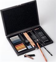 LYRA REMBRANDT DRAWING SET 31 PZ CASSETTA LEGNO L2054002 393
