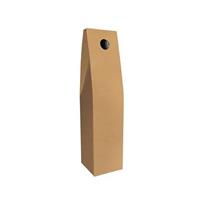 PORTABOTTIGLIA CARTONE 1 POSTO LISCIO AVANA CF50 VN1S/KAV