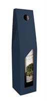 PORTABOTTIGLIA CARTONE 1 POSTO LISCIO BLU CF50 VN1F/VBL
