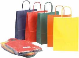 SHOPPERS MANICO RITORTO BLU 26x11x34,5 CF25 90GR 037368