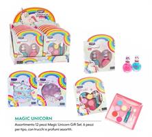 ASSORTIMENTO MAGIC UNICORN GIFT SET 12PZ (6+6) NICE 16005 402