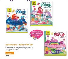 COSTRUISCI I TUOI BIGLIETTI POP UP 23775-23728-23779-23805