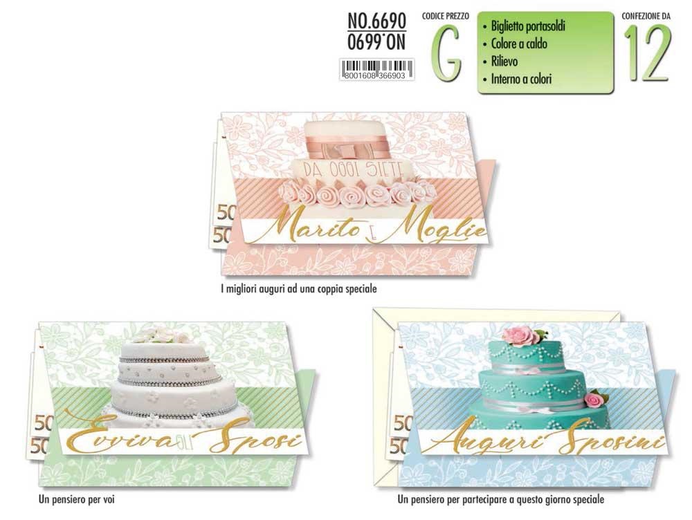 BIGLIETTI AUGURI NOZZE PORTASOLDI TORTE CF12 NO 6690 MATRIMONIO BIGLIETTI AUGURI NOZZE PORTASOLDI TORTE CF12 NO 6690 MATRIMONIO
