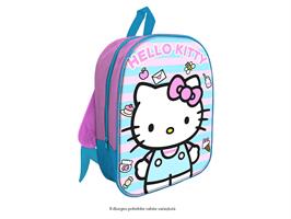 ZAINO ASILO 32CM TESSUTO BASIC HELLO KITTY 2026 SF4524