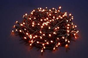 LUCI NATALE EST.LED 100L CALDO 8 FUNZ. 25812590
