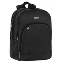 ZAINO COMIX ORGANIZZATO MONOCOLORE NERO 31X42X19,5 69770NE