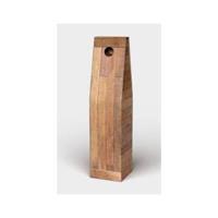 PORTABOTTIGLIA CARTONE 1 POSTO LISCIO TEAK CF50 VN1S/V098