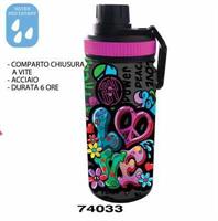 BORRACCIA TERMICA 500ML PEACE&LOVE 74033