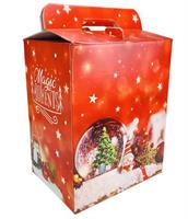 SCATOLA CARTONE NATALE C/MAN 33x24x34 CF20 200S/V112 4202080 226