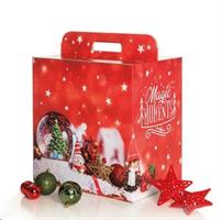 SCATOLA CARTONE NATALE C/MAN 33x24x34 CF20 MAX6KG 200S/V112