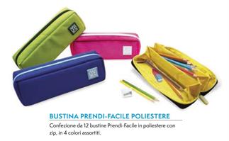 BUSTINA PRENDI FACILE POLIESTERE C/ZIP ONE COLOR CF12 9196 0817
