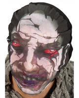 CARNEVALE ACC. MASCHERA ZOMBIE INTERA TESSUTO C. TOYS 1665