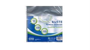 BUSTA 4 FORI TRASP. 22X30 LISCIA PESANTE CF50 CIAC 6601