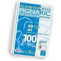RICAMBI 4MM RINFORZATI 100GR A4 PIGNA 40FF CF20 02222374M
