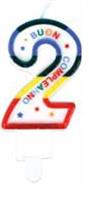 CANDELA N.2 CON SOSTEGNO CM 9 PZ6 EB0064-T