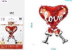 PALLONCINI MYLAR CUORE ROSSO LOVE CF12 FB1466