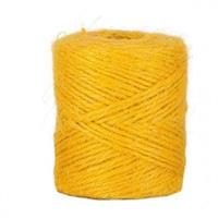 NASTRO CORDONCINO JUTA 100GR GIALLO PIOVACCARI 1364 25