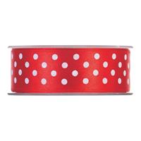 NASTRO RASO MM25X20MT POIS ROSSO PIOVACCARI 2140M 08