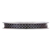 NASTRO RASO MM10X20MT POIS NERO PIOVACCARI 2140P 19