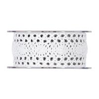 NASTRO MERLETTO MM40X5MT BIANCO PIOVACCARI 2260 01