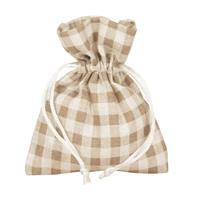 SACCHETTO TESSUTO 9X12 BEIGE QUADRETTI PIOVACCARI CF10 3141P 42